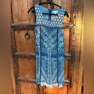 Knox Rose Navy and White Floral Dress